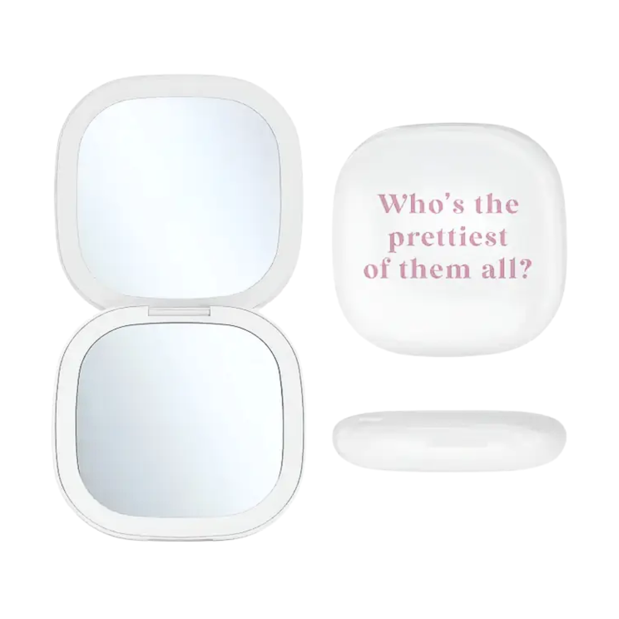 LED Rechargeable Mirror Compact - Let's Bag It 