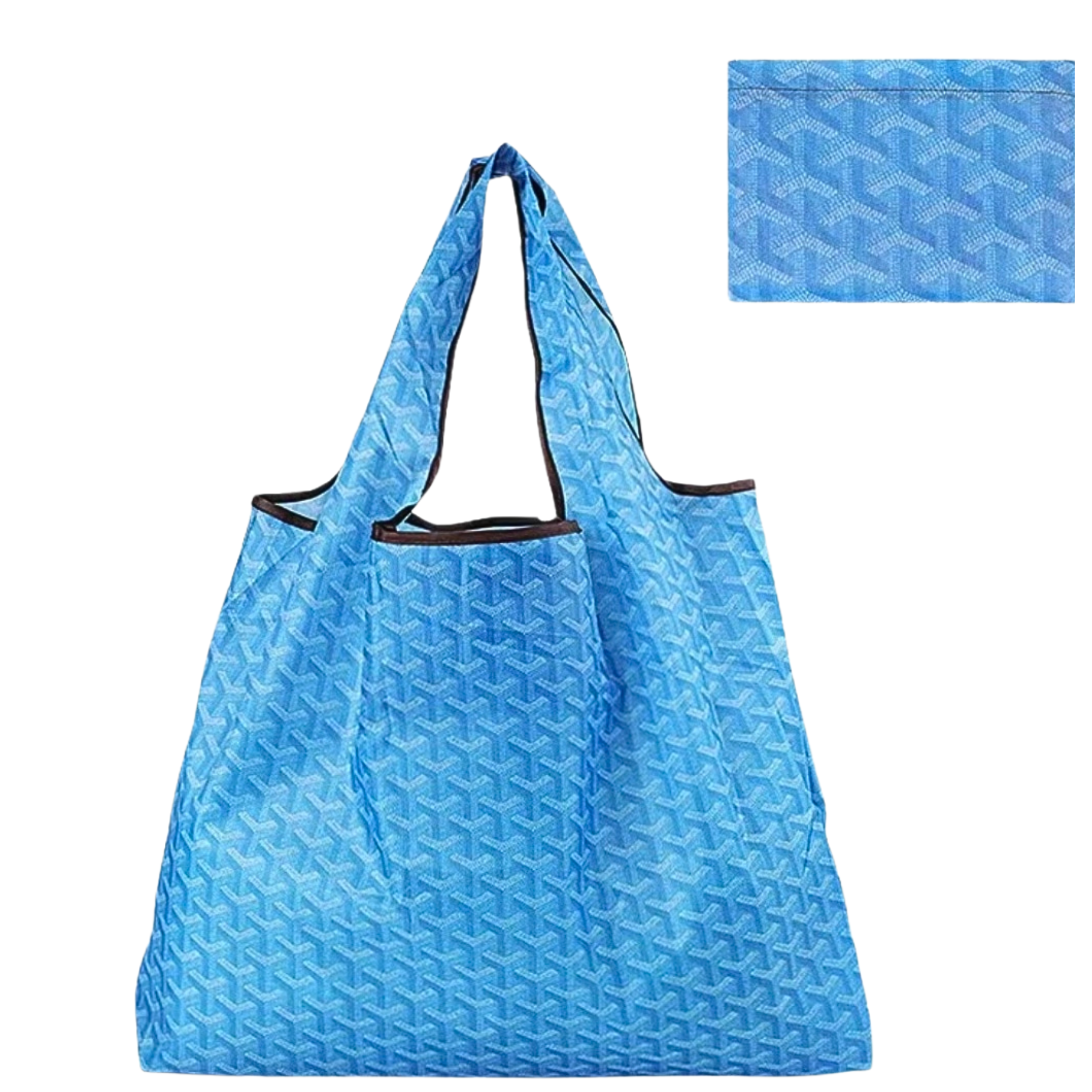 Big Eco Friendly Reusable Folding Shopping Bag / Beach Bag