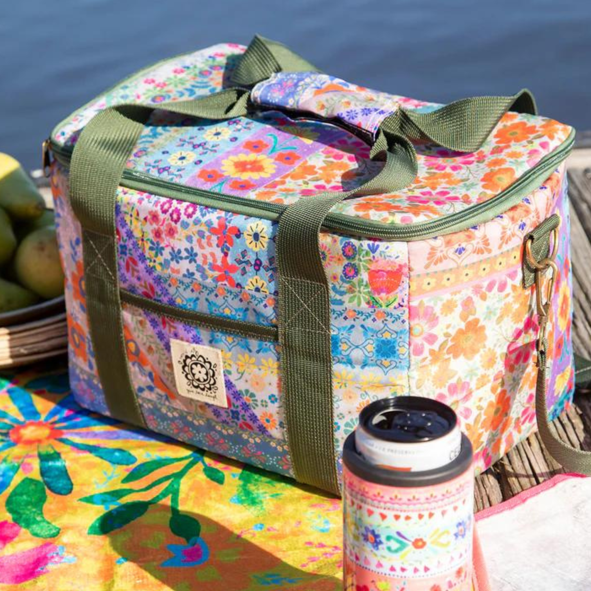 Cooler Tote - Patchwork