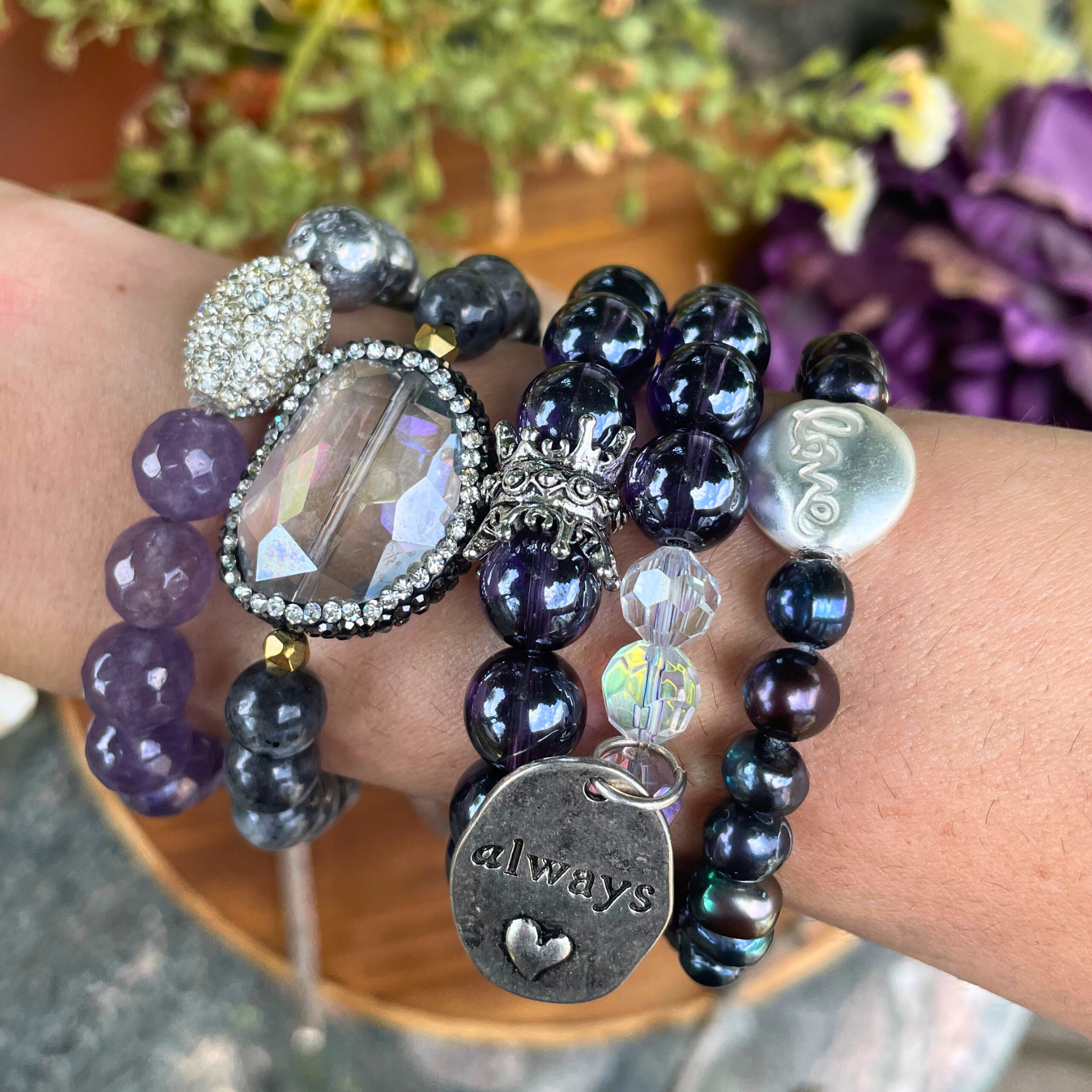 Amethyst Stone Bracelets