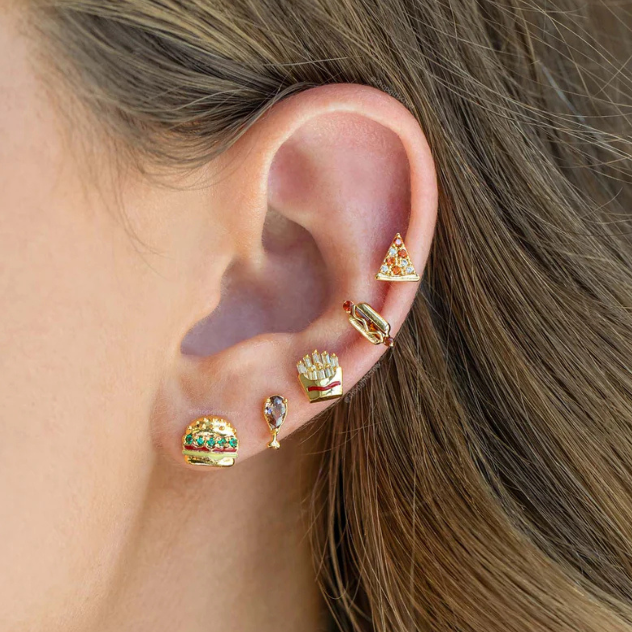 Hot Dog Studs - Let's Bag It 