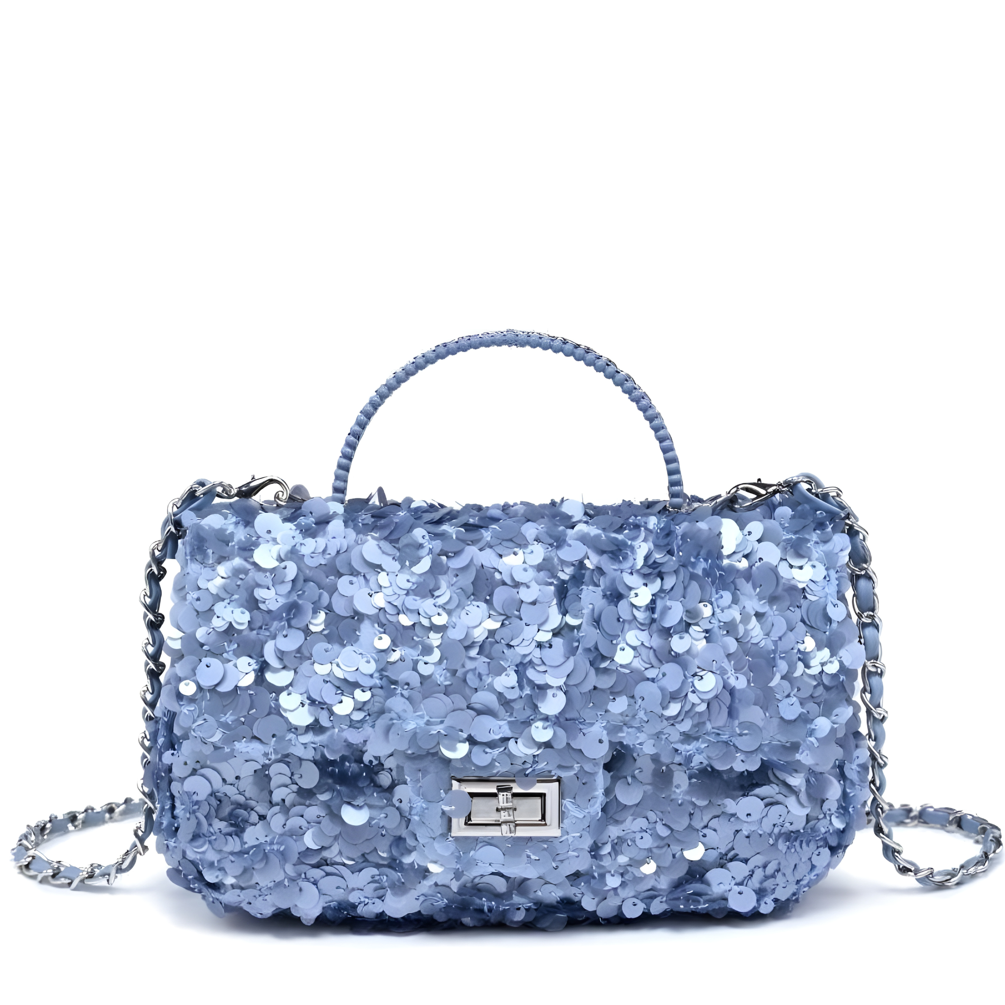Urban Expressions Ella evening bag with sleek black design, featuring a compact shape and elegant strap for formal occasions.