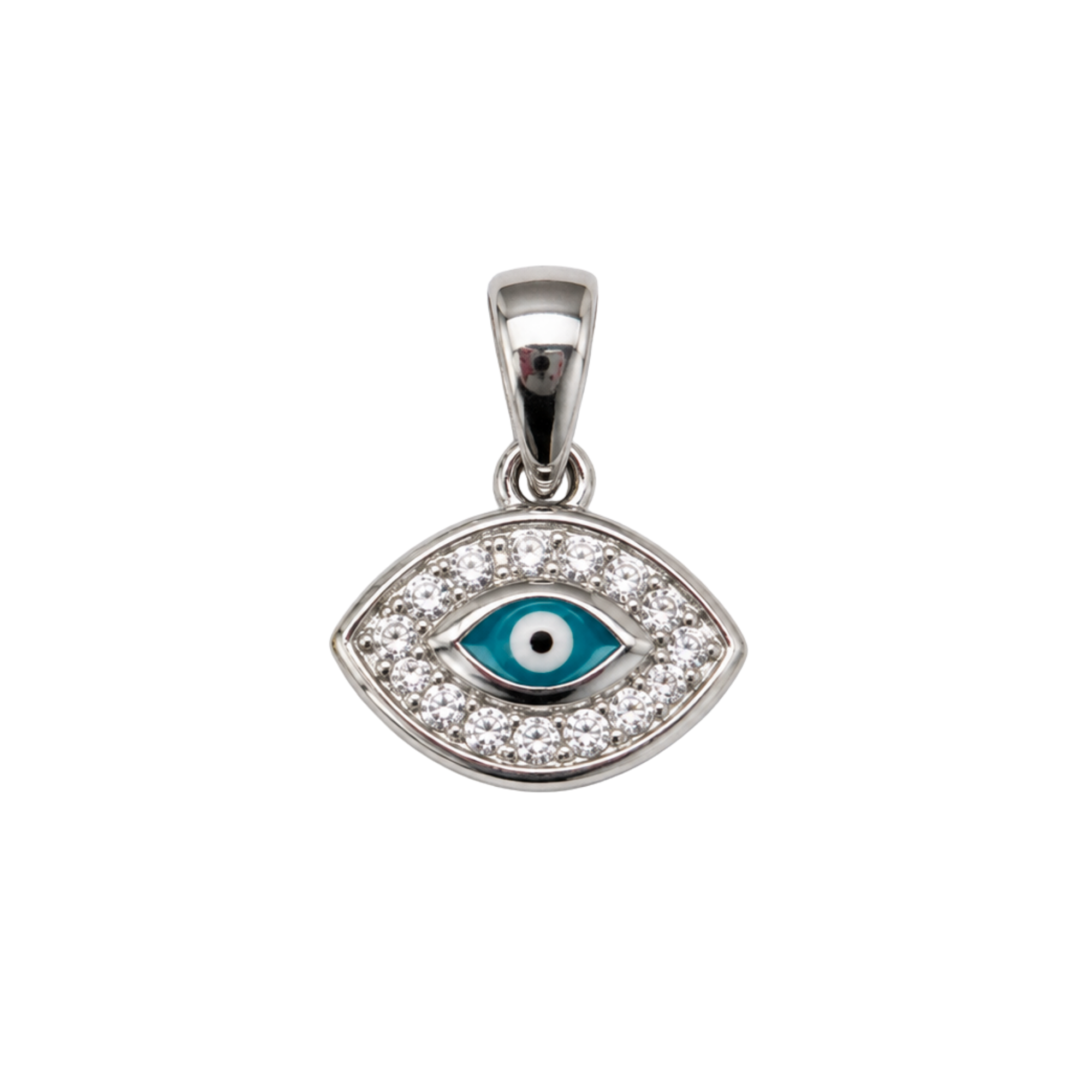 Mini Evil Eye Turquoise Charms