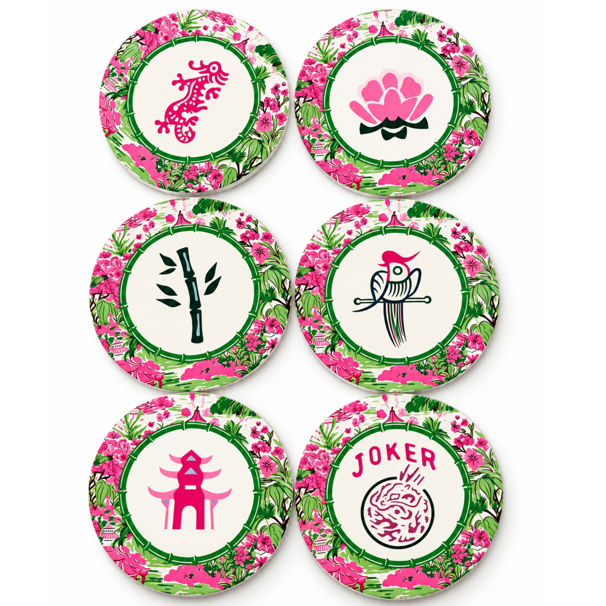 Mahjong Coasters