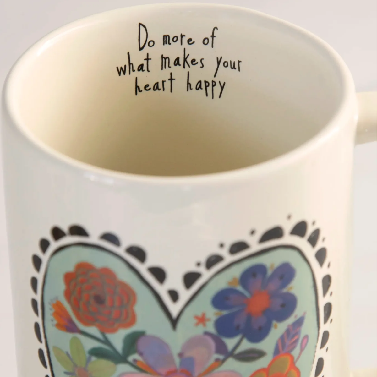 Latte Mug - Heart Happy