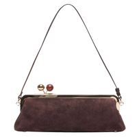 brown suede
