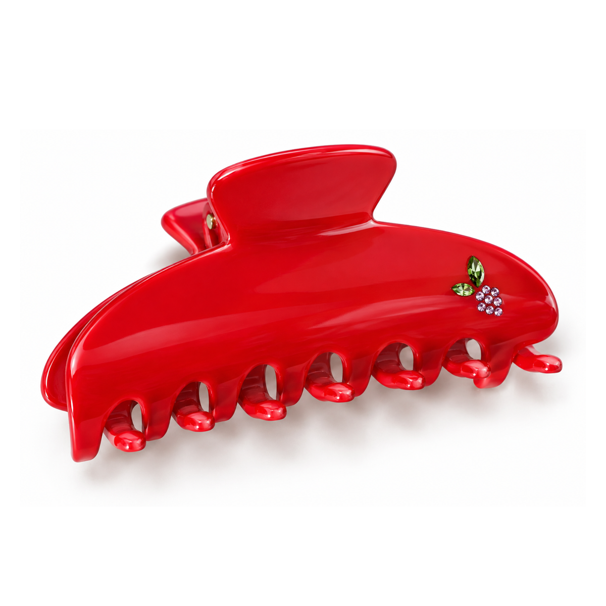 Ruby Berry Claw Hair Clip