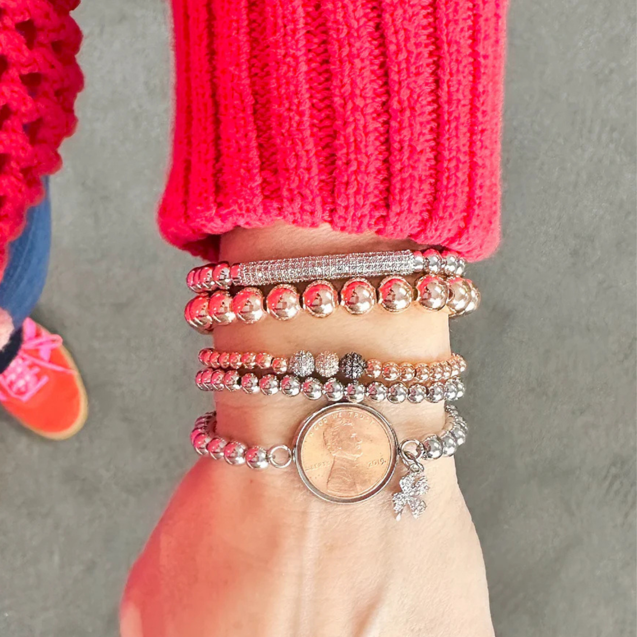 Hannah Pennies from Heaven Bracelet - Let's Bag It 