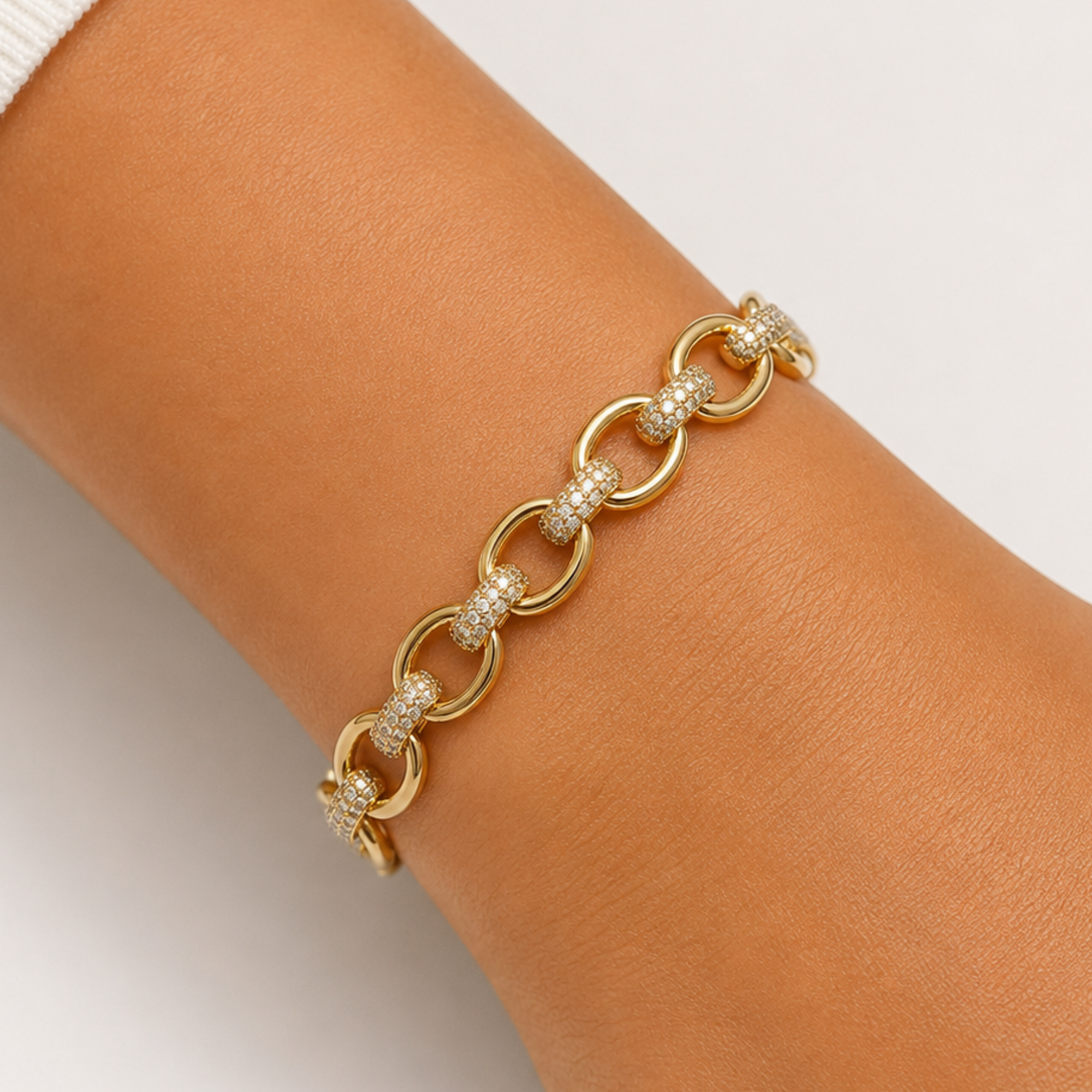 The Capri Link Bracelet - B1749G
