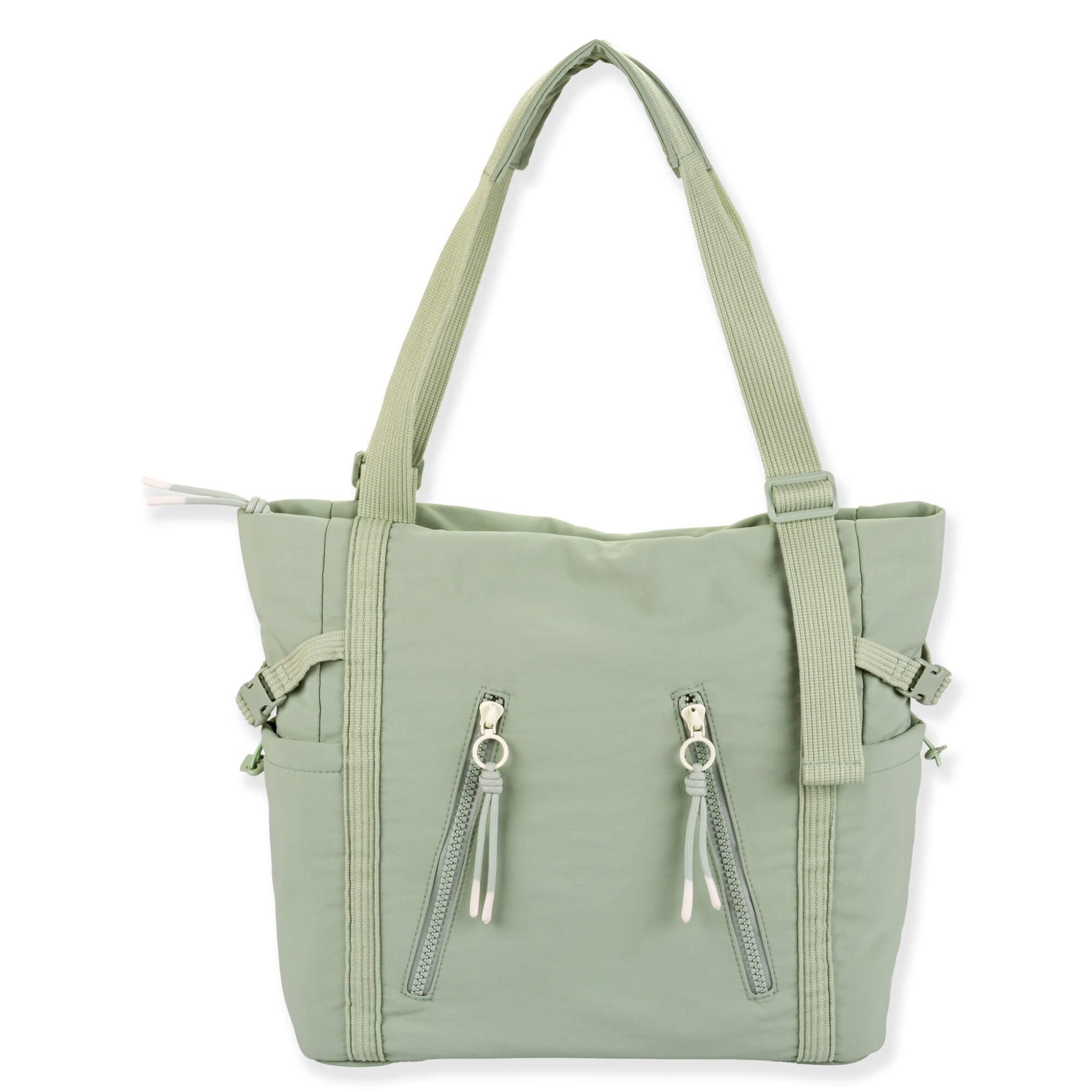 Sun N Sand Isla Voyager nylon tote bag with sturdy handles and spacious interior, perfect for everyday use.
