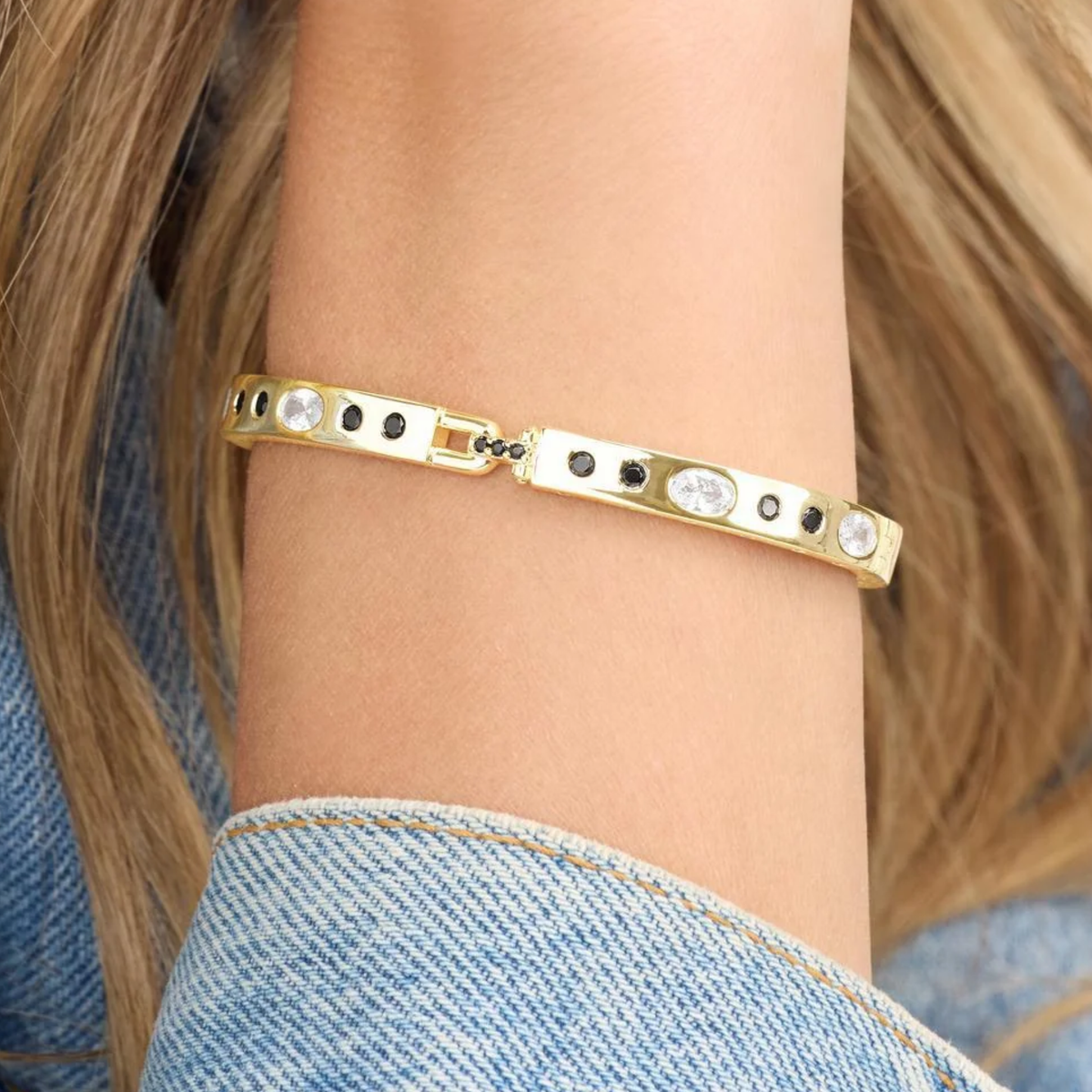 Ashley Sunset Lock Cuff 6mm