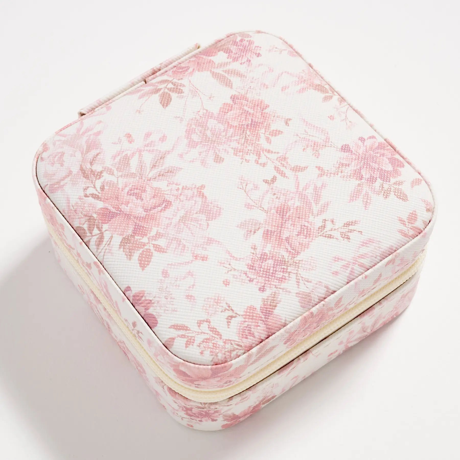 Travel Jewelry Box with Mirror | Compact