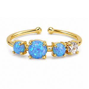 Gold/Sky Blue