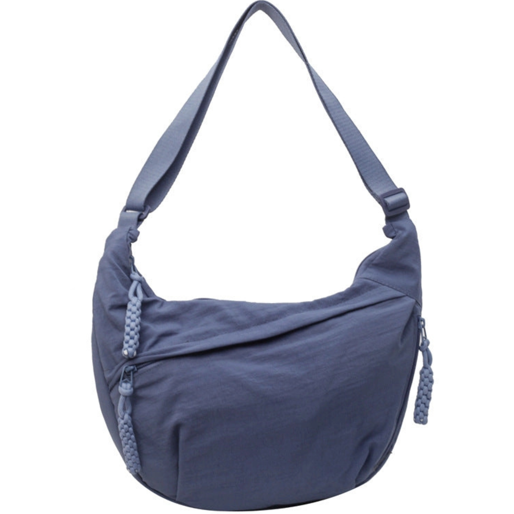 Solid Color Nylon Large Capacity Shoulder Bag