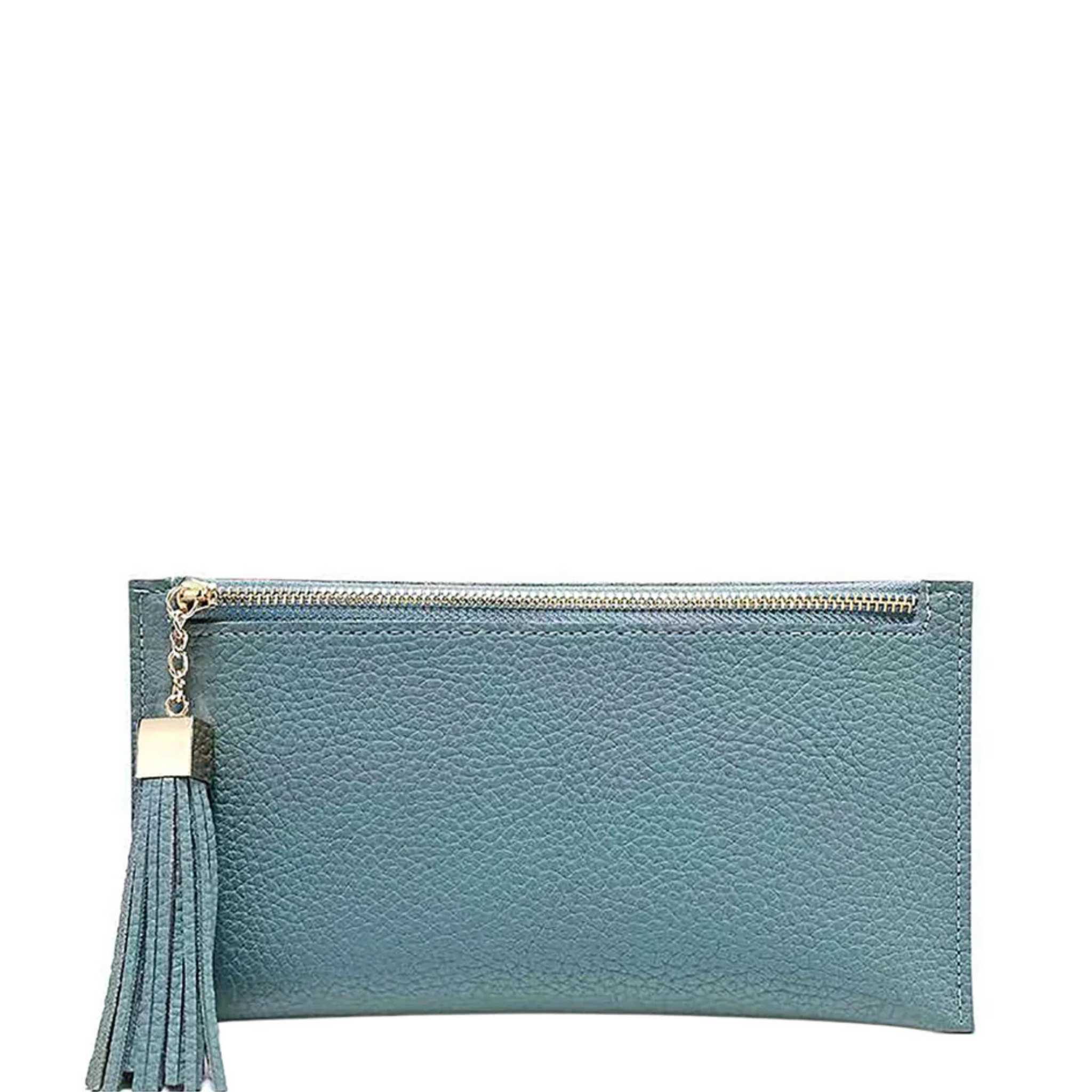 Private label Slim 2 in 1 wallet showing sleek design with multiple card slots and compact size.