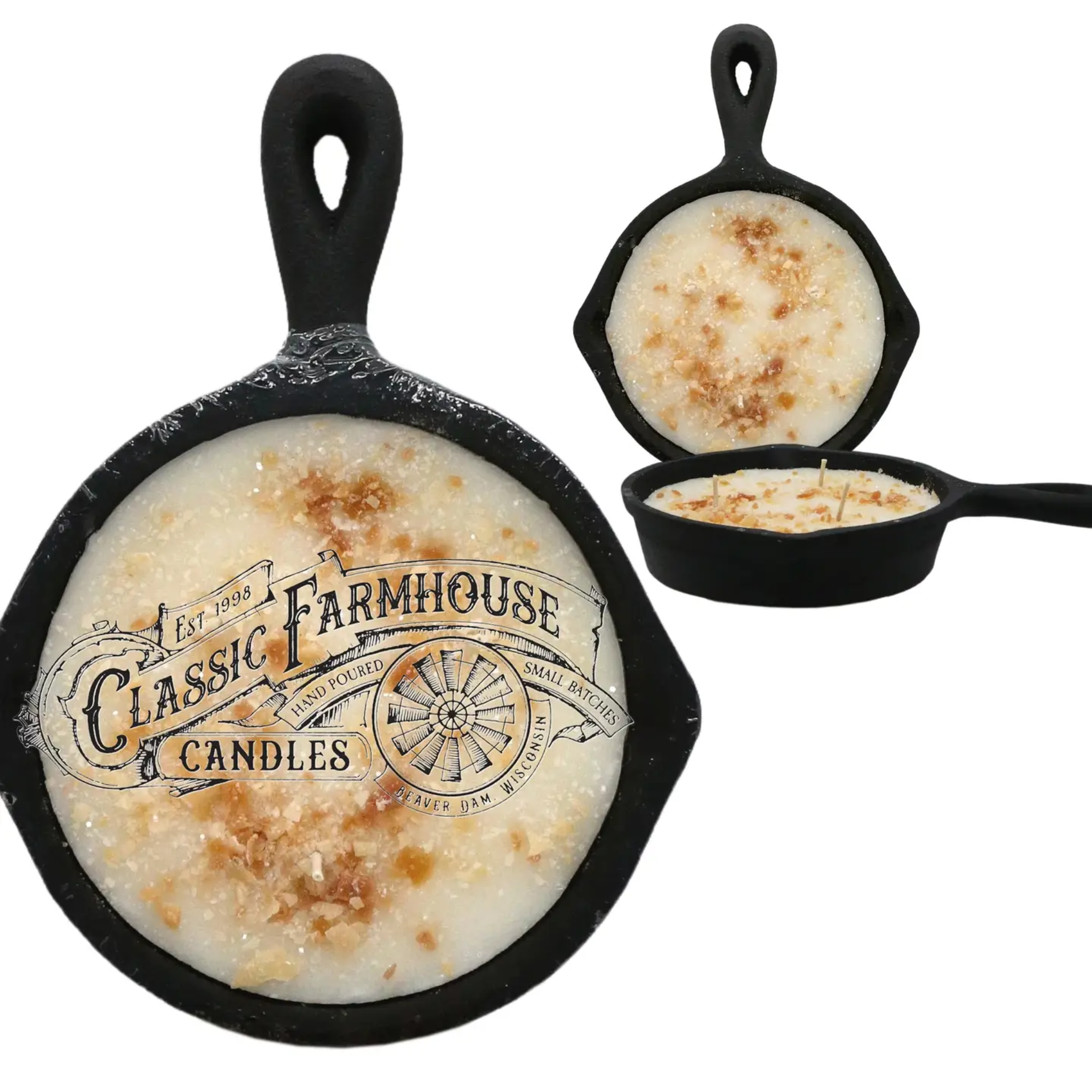 Very Vanilla Cast Iron Pan Candle