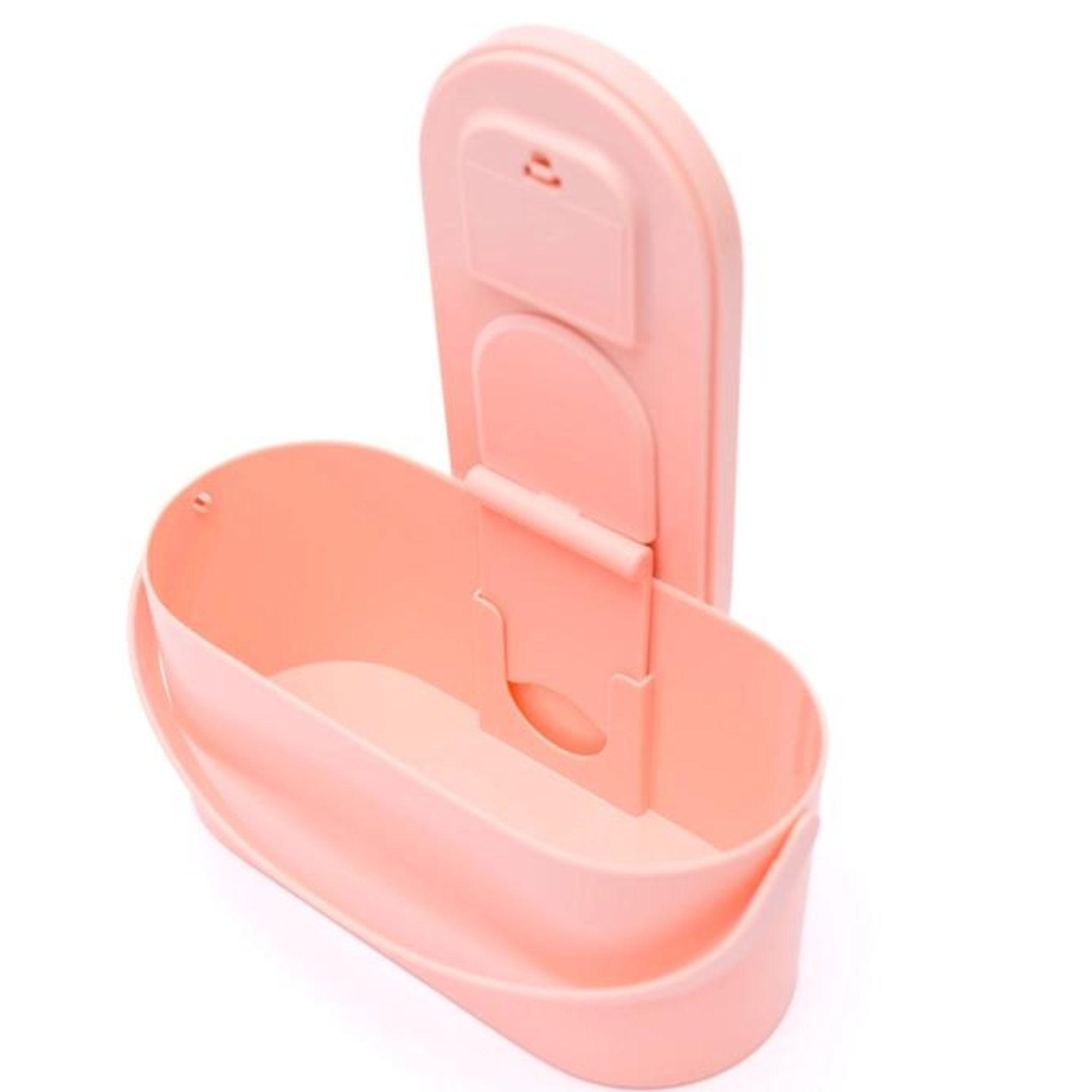 Portable Beauty Storage with LED Mirror