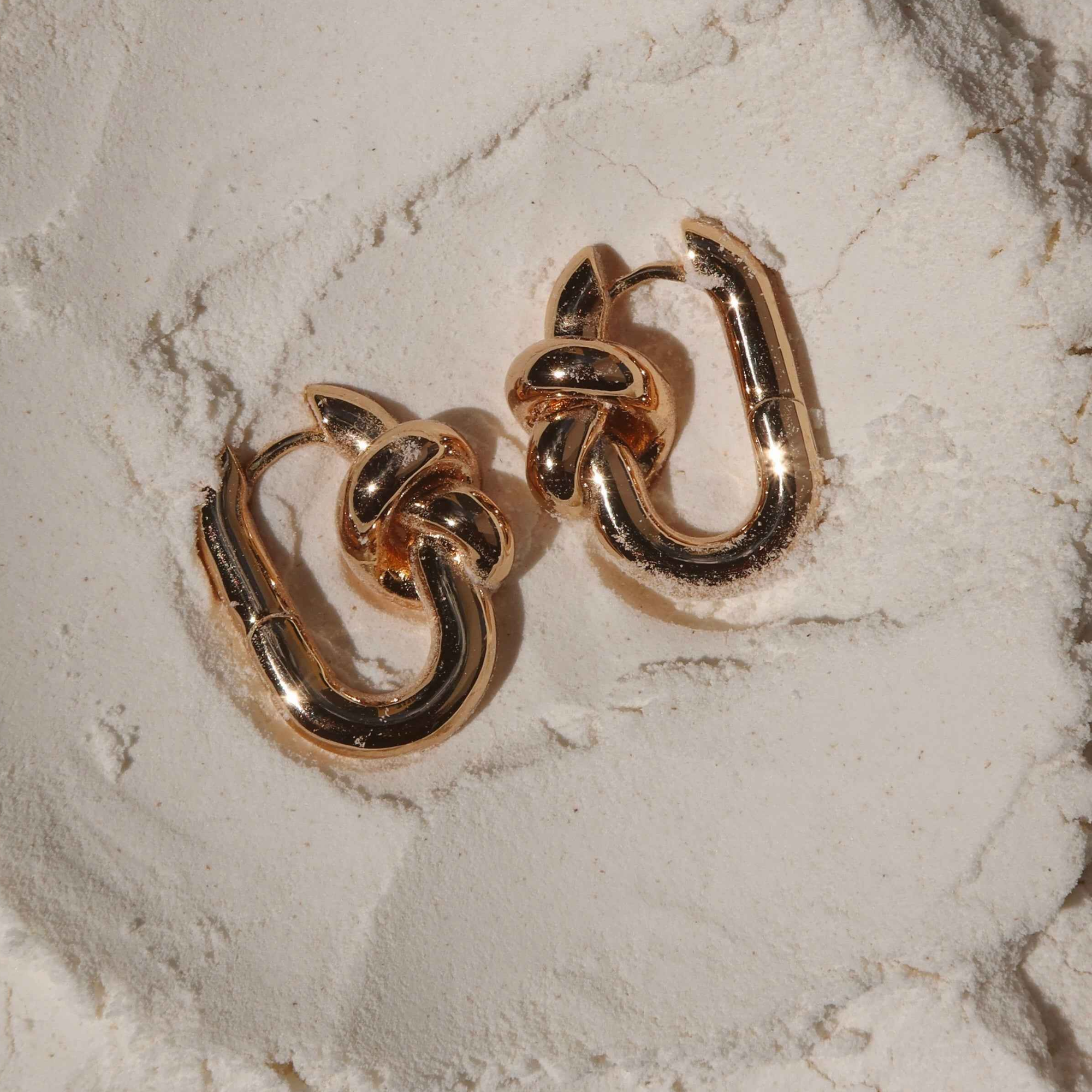 Karina Knot Hoops