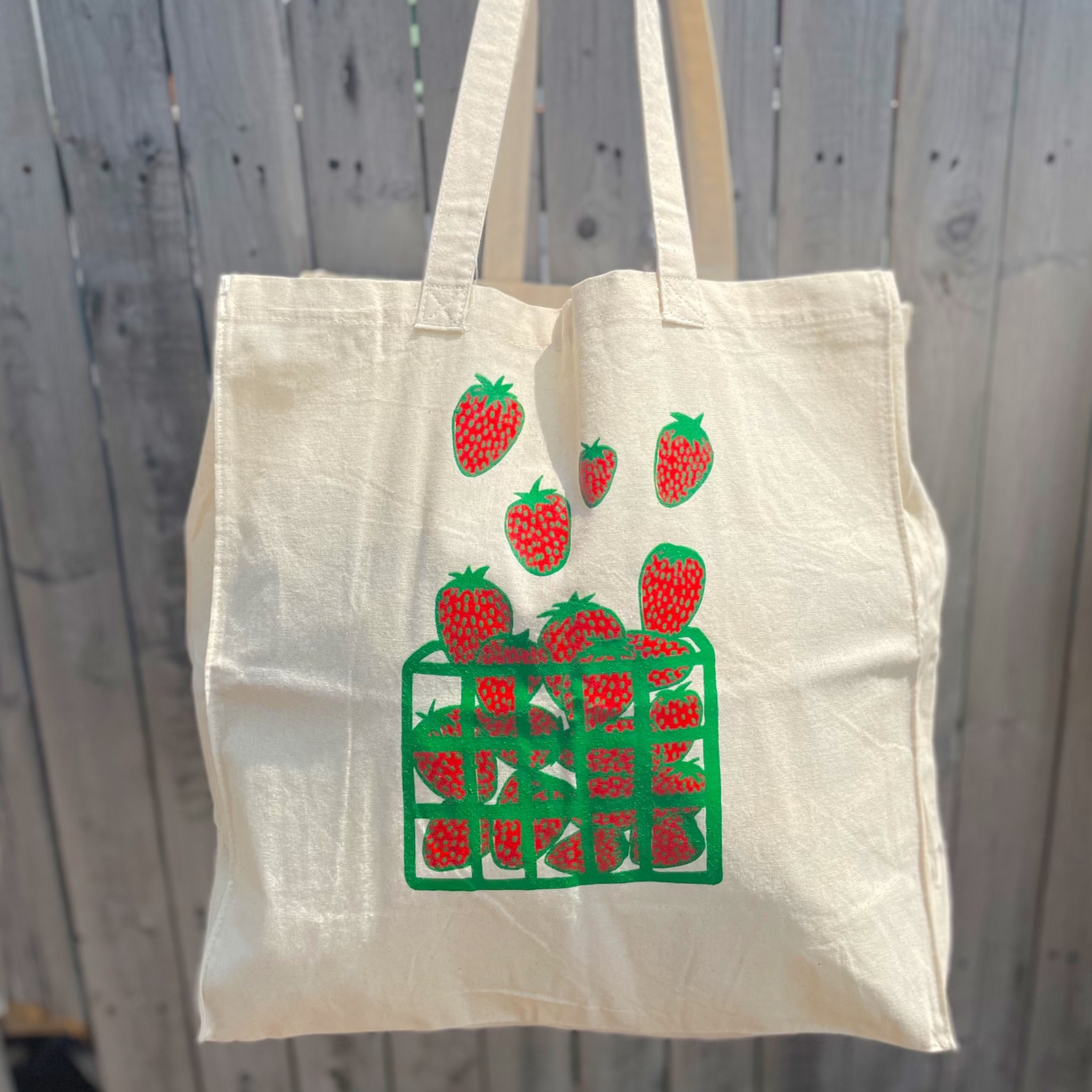 Fruit Canvas Tote