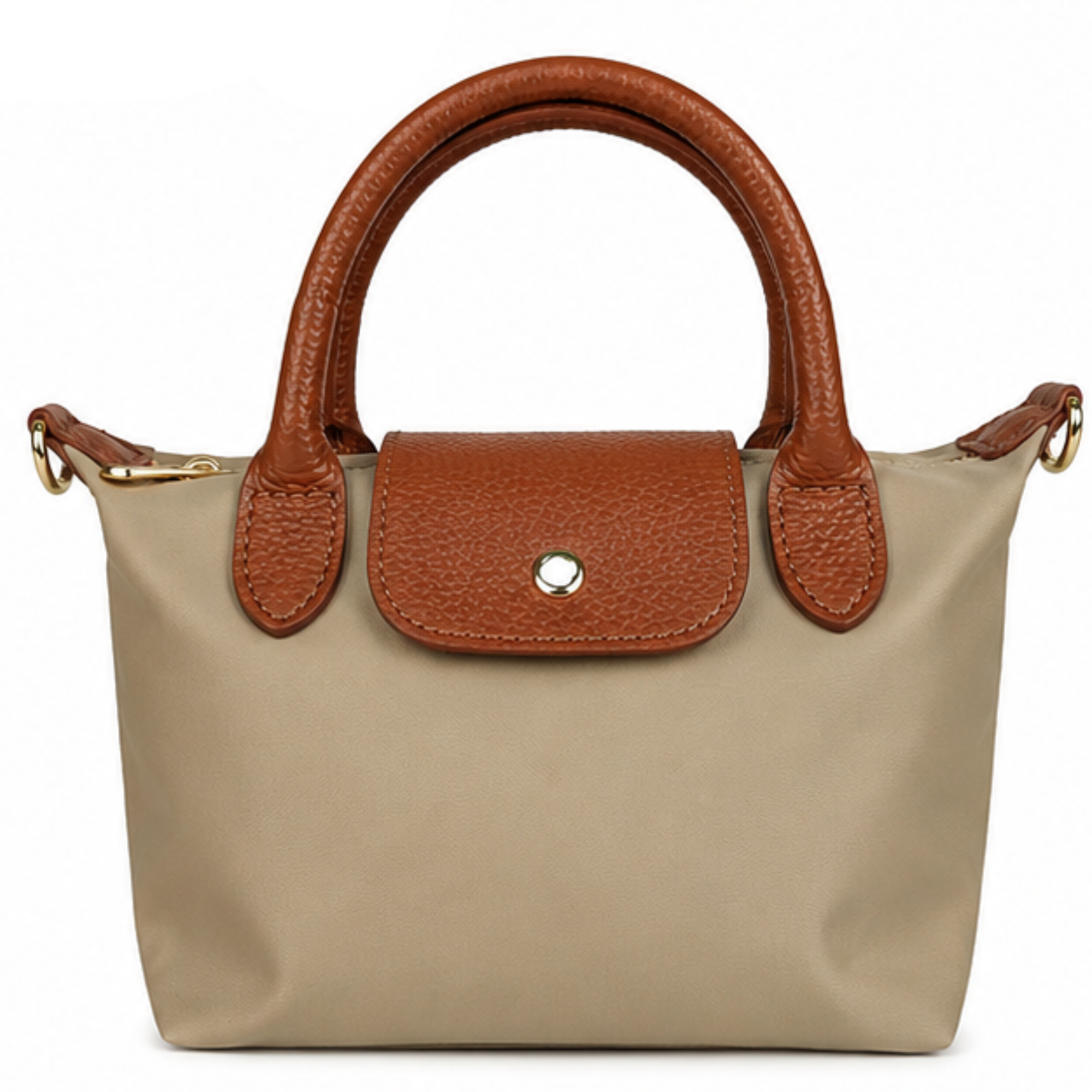 The Riviera Mini Tote | Lightweight Nylon Top Handle Crossbody Bag