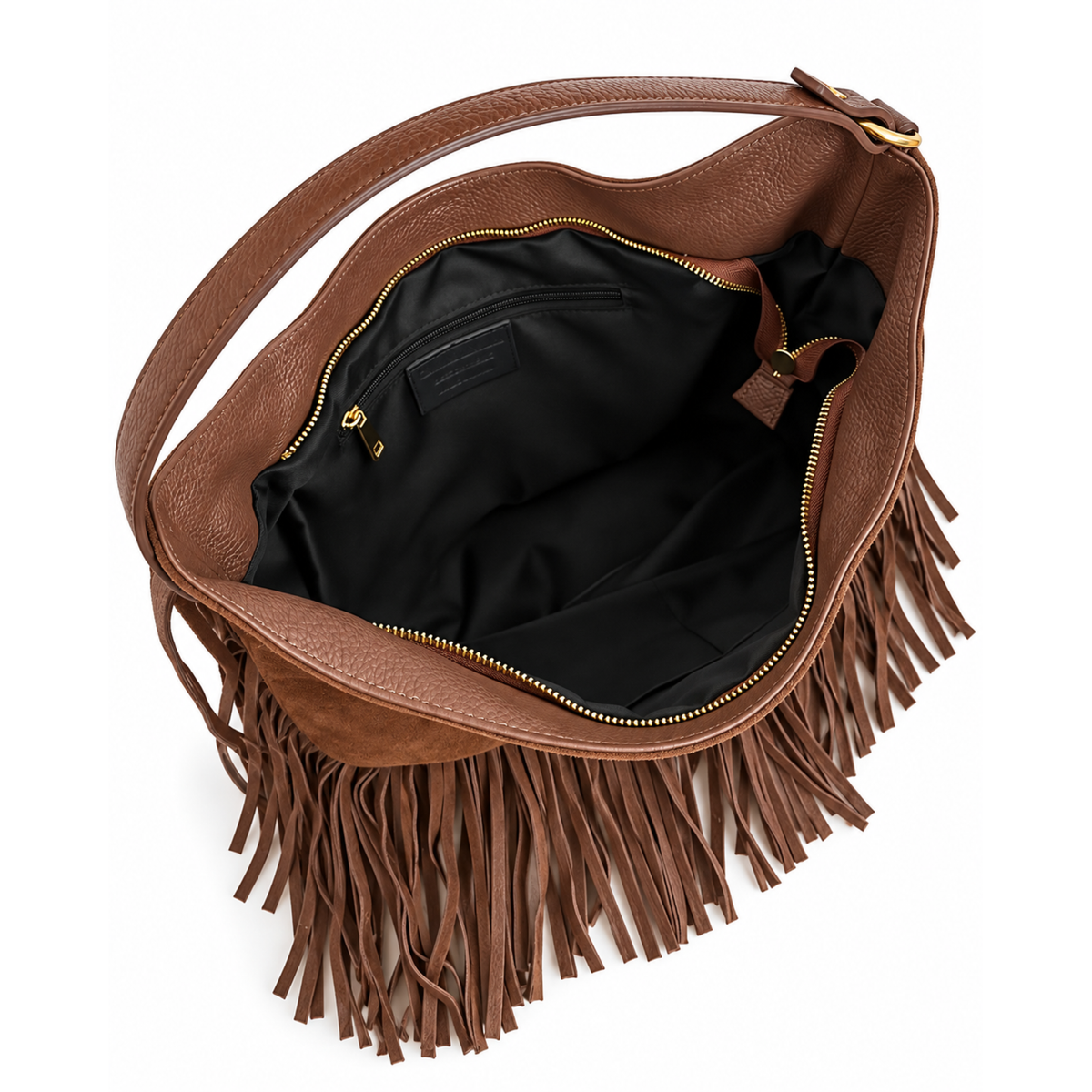 The Jolene Fringe Suede Bag