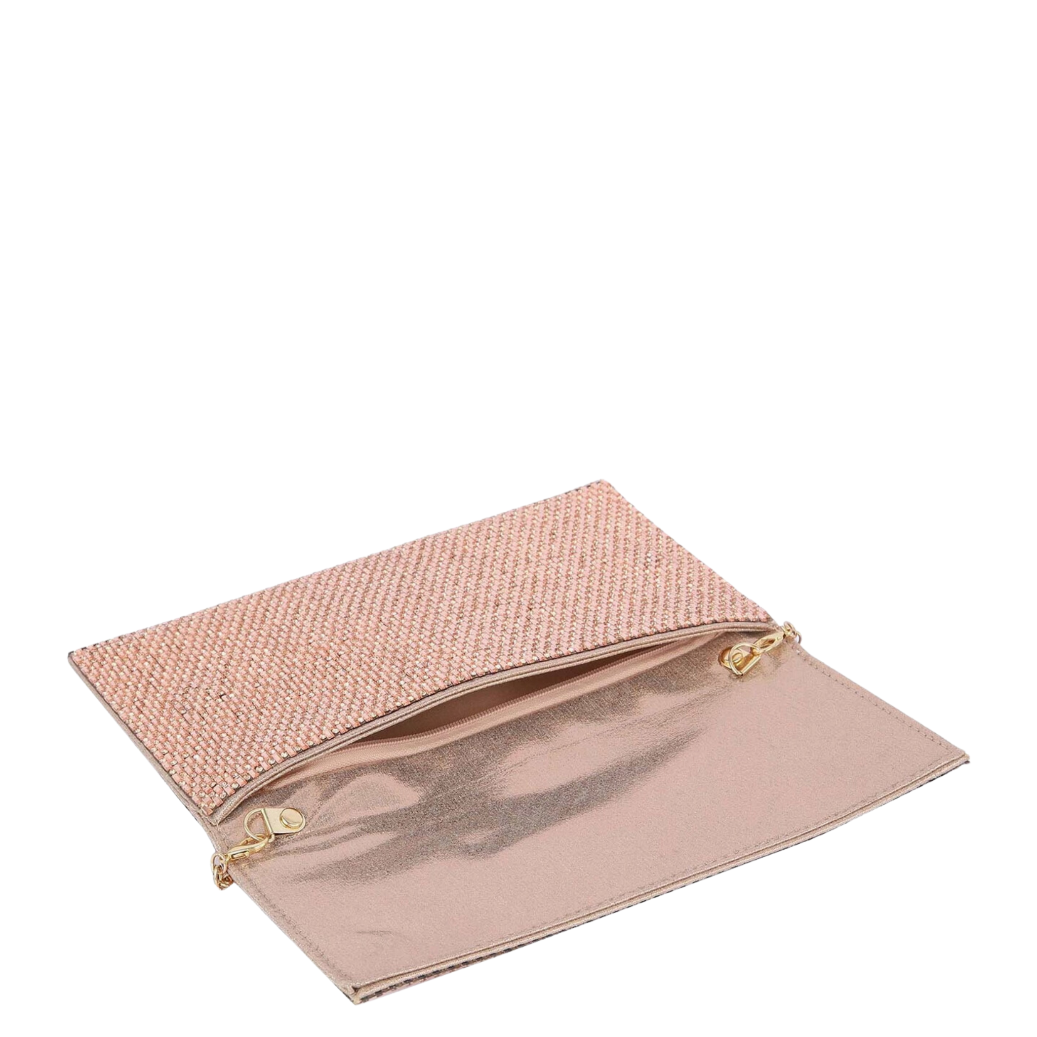 Crystal Flap Over Clutch