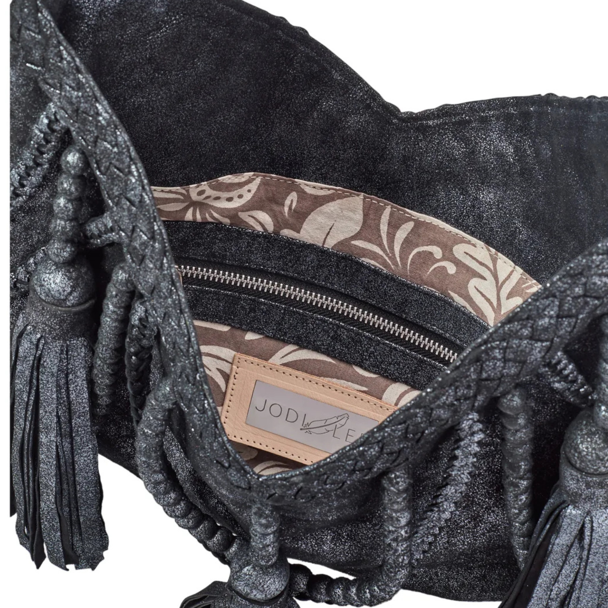 Kelsey Bag Metallic Black