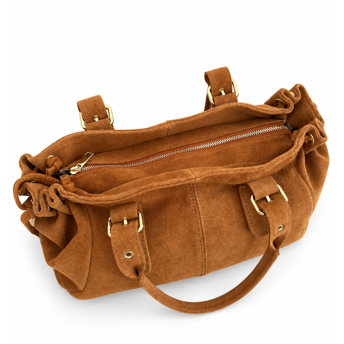 The Sloane Slouchy Suede Shoulder Bag