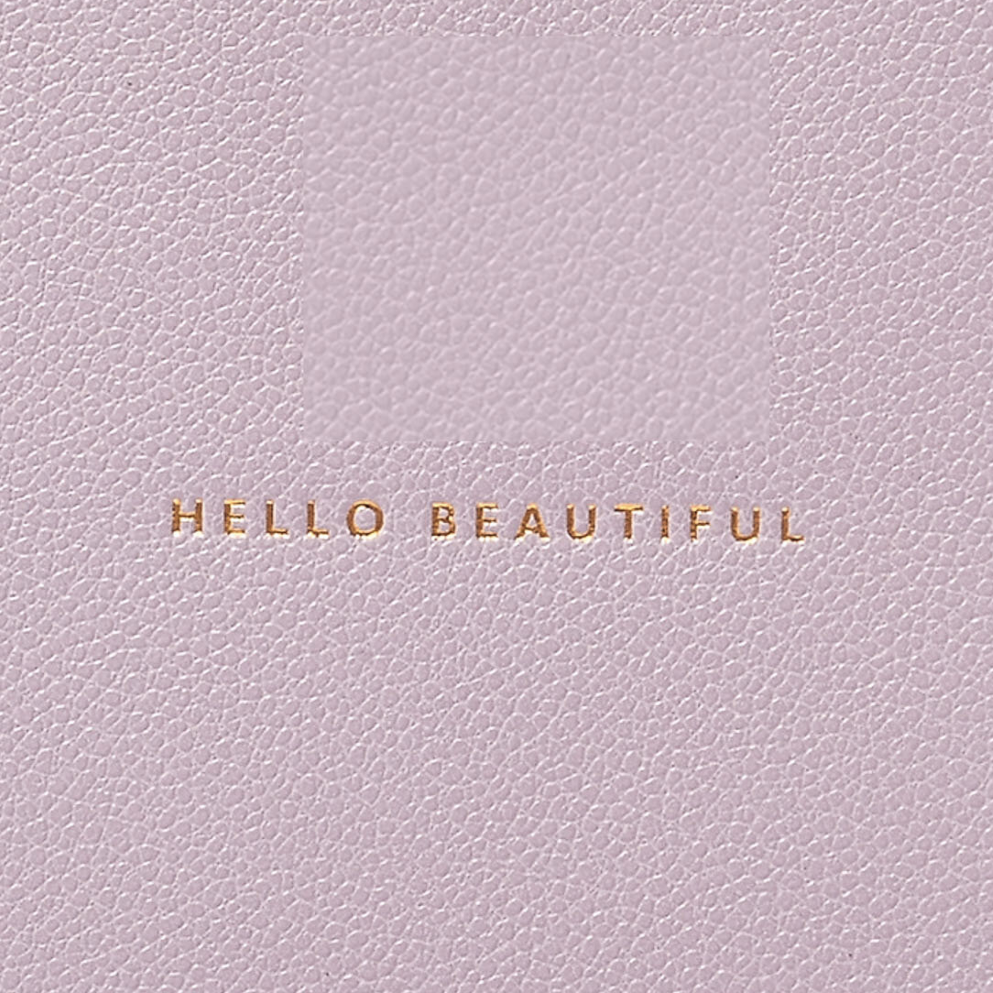 Slim Perfect Pouch "Hello Beautiful"