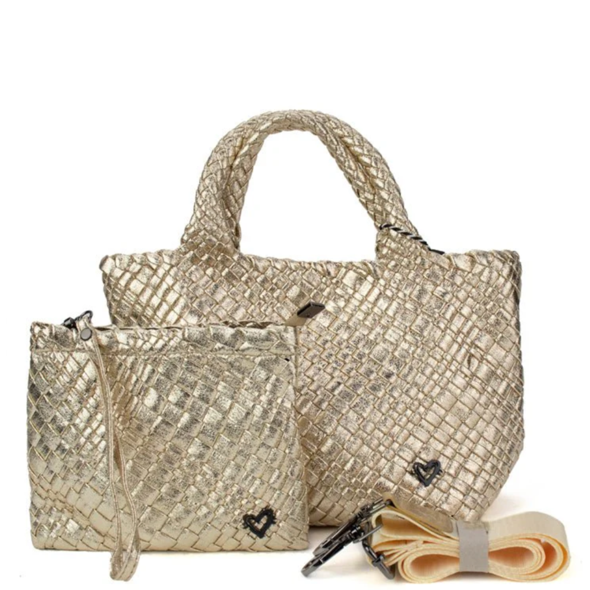 Brandon Hand-Woven Mini Tote