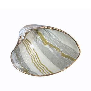 White/Gold Marble