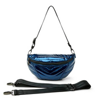 Glossy Navy Patent