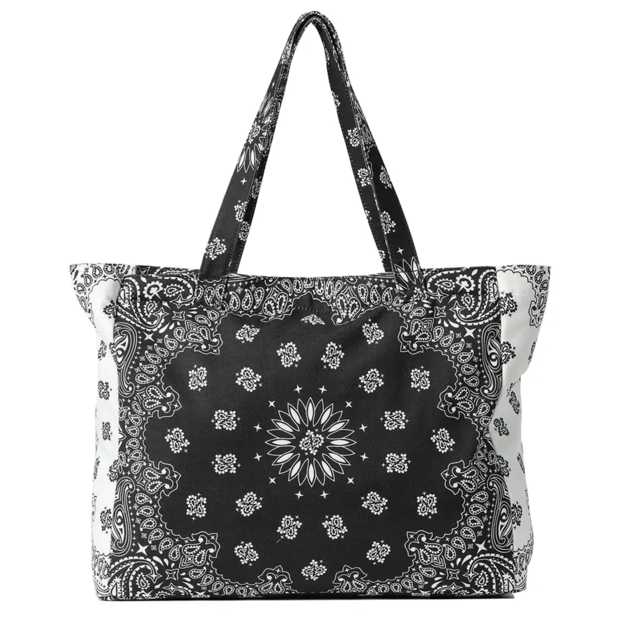 Bandana Print Canvas Tote