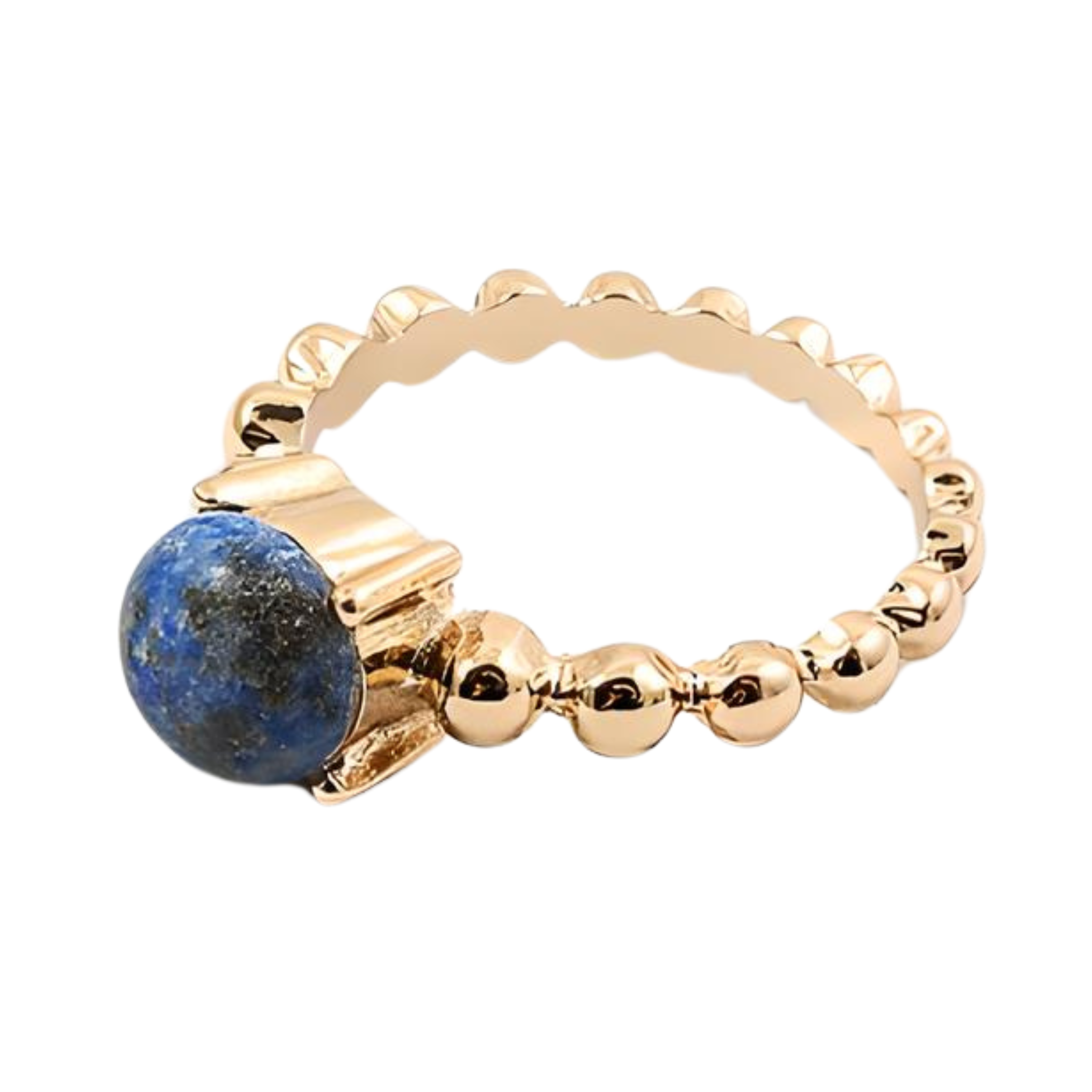 Mystical natural stone ring featuring an elaborate design and vibrant gemstone, perfect for unique jewelry lovers.