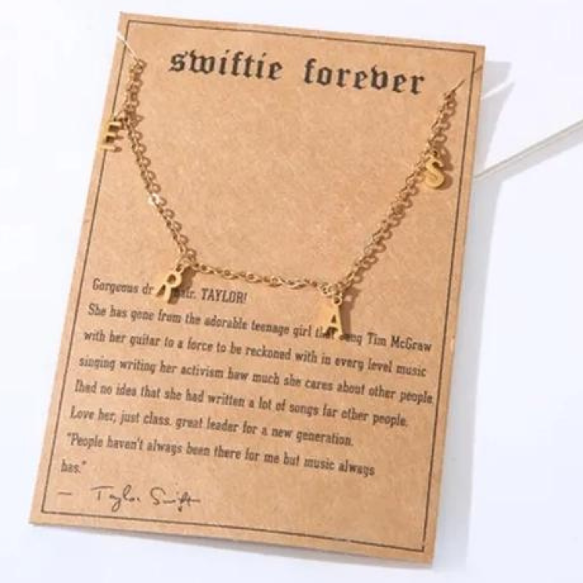 Swiftie Pendant Necklace