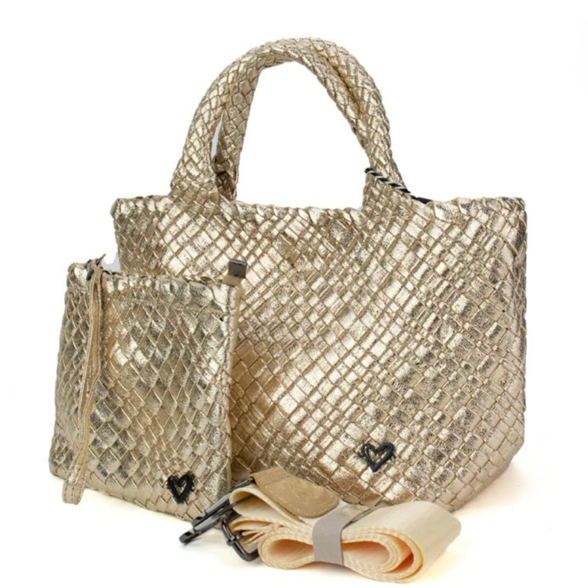 Brandon Hand-Woven Mini Tote