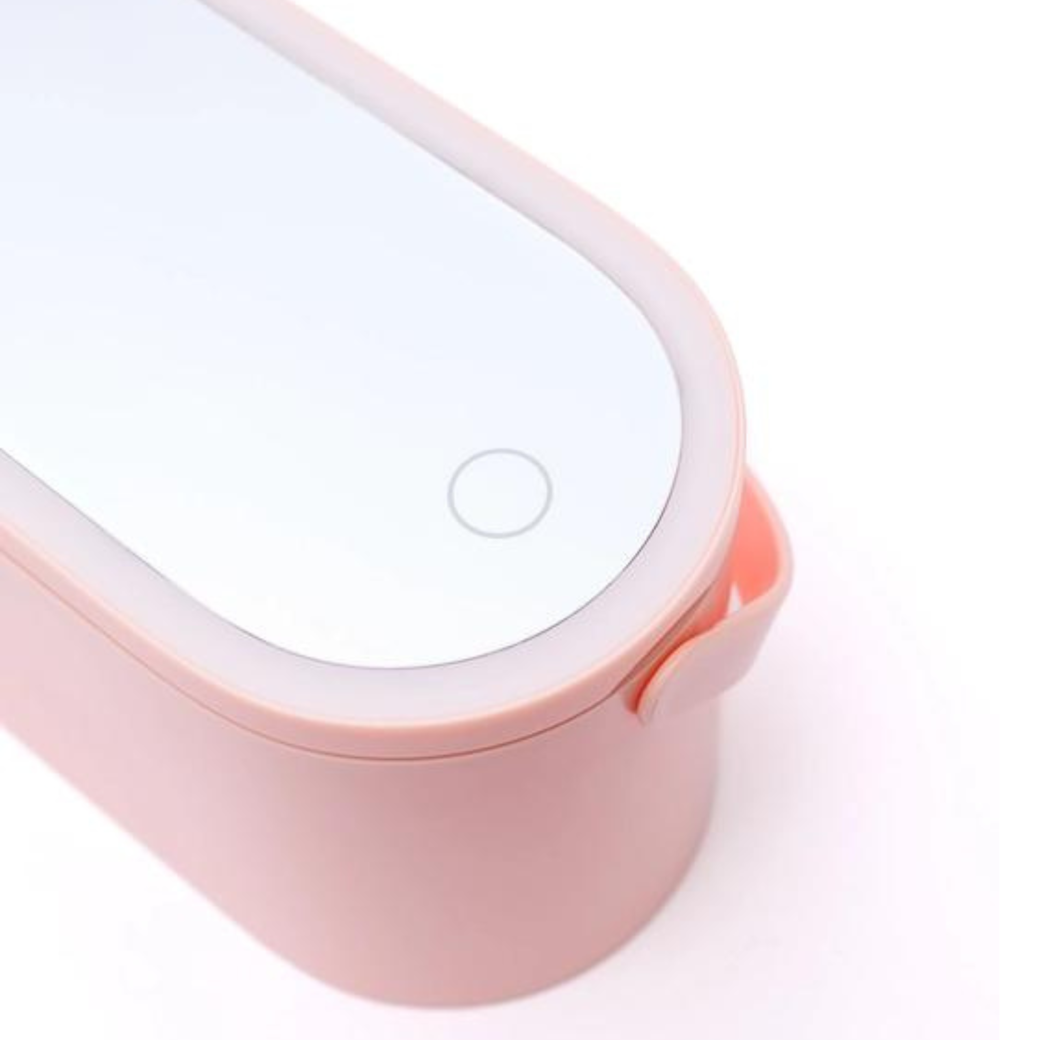 Portable Beauty Storage with LED Mirror