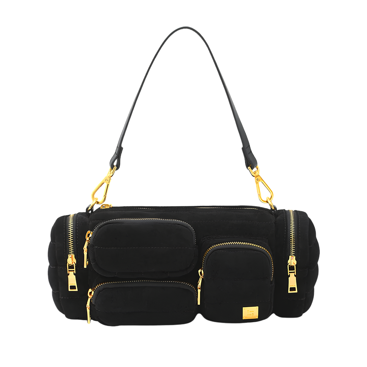 Lady Cargo Black Suede