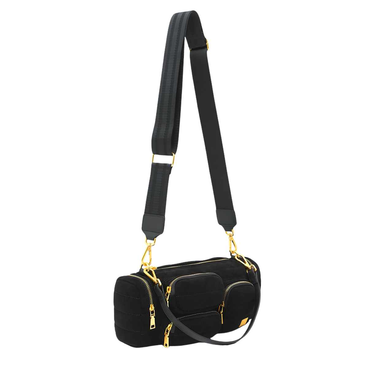 Lady Cargo Black Suede
