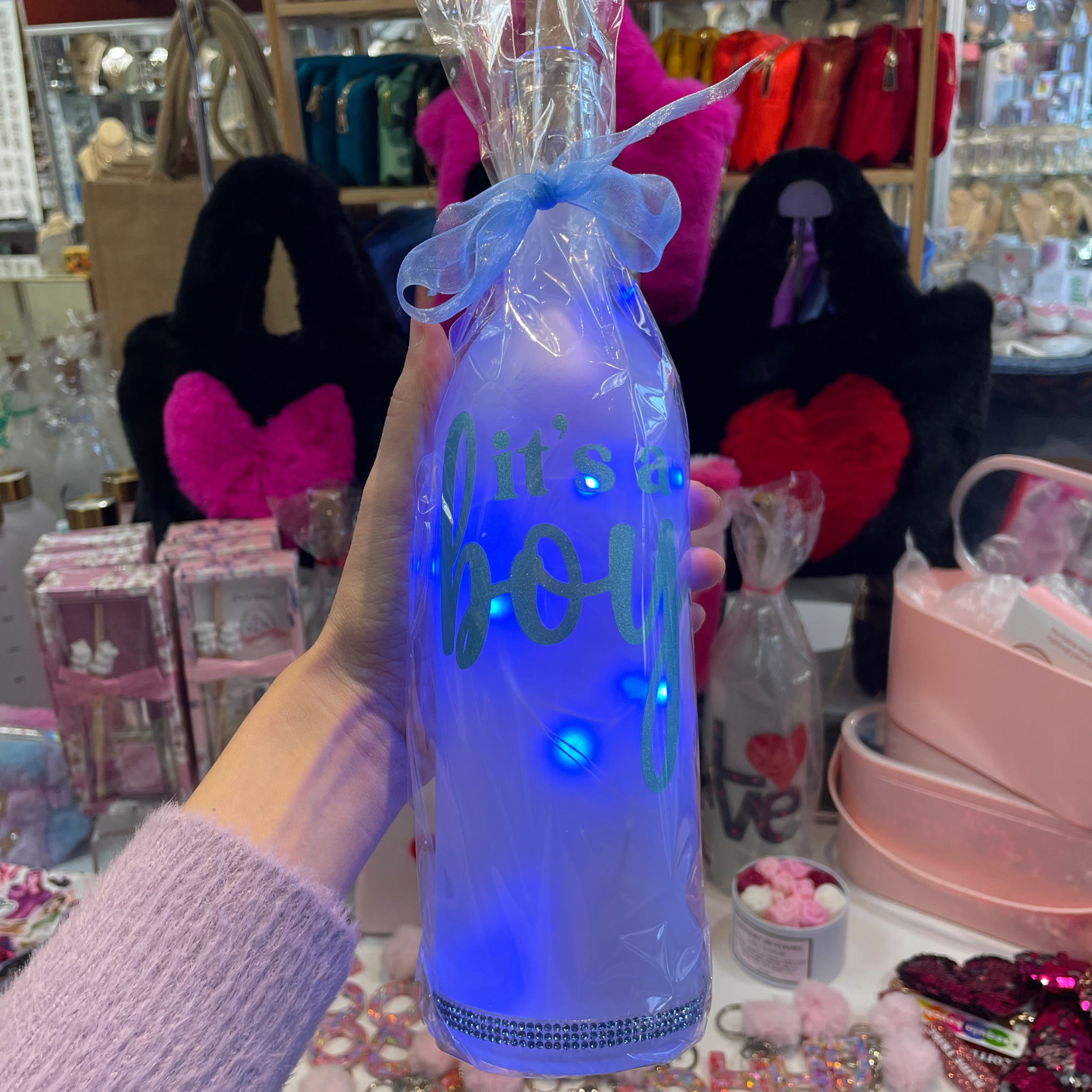 Gender Reveal Light Up Bottle