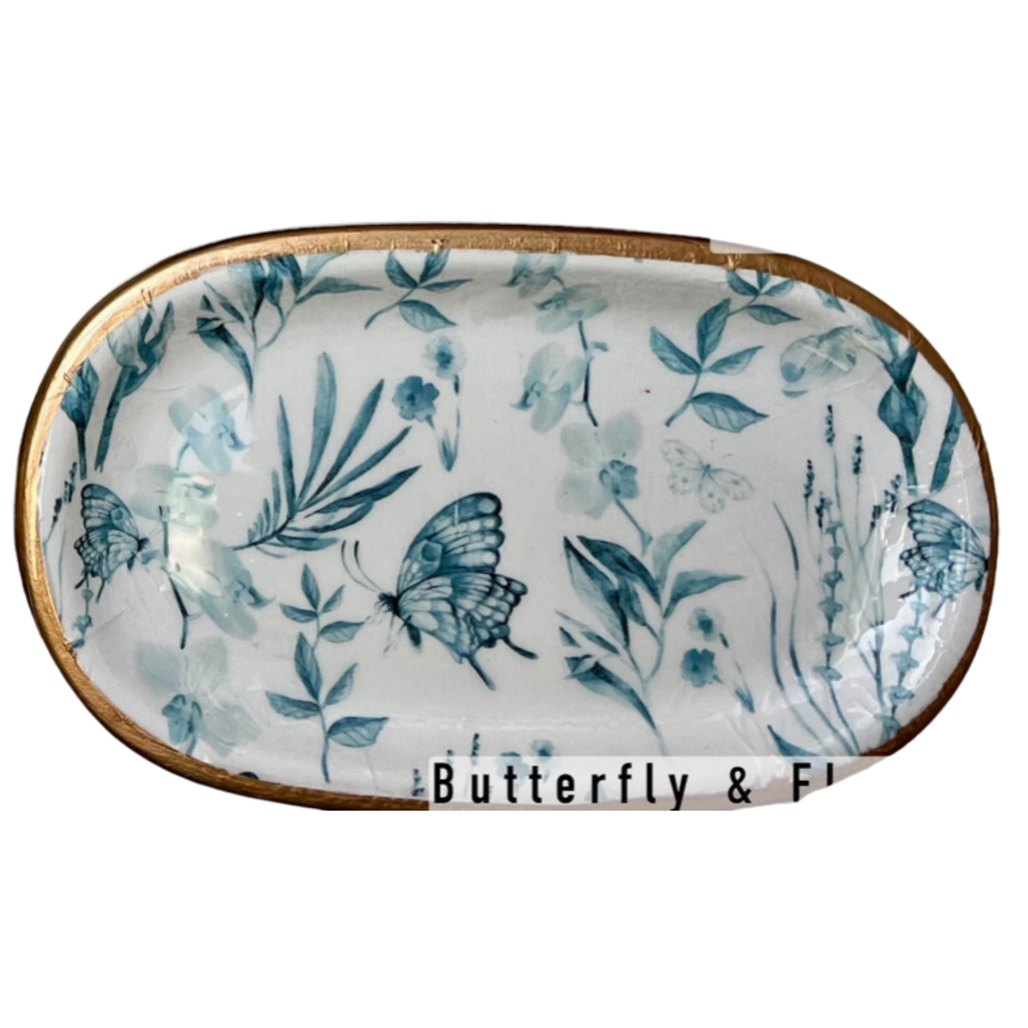 Large Ceramic Jewelry Tray