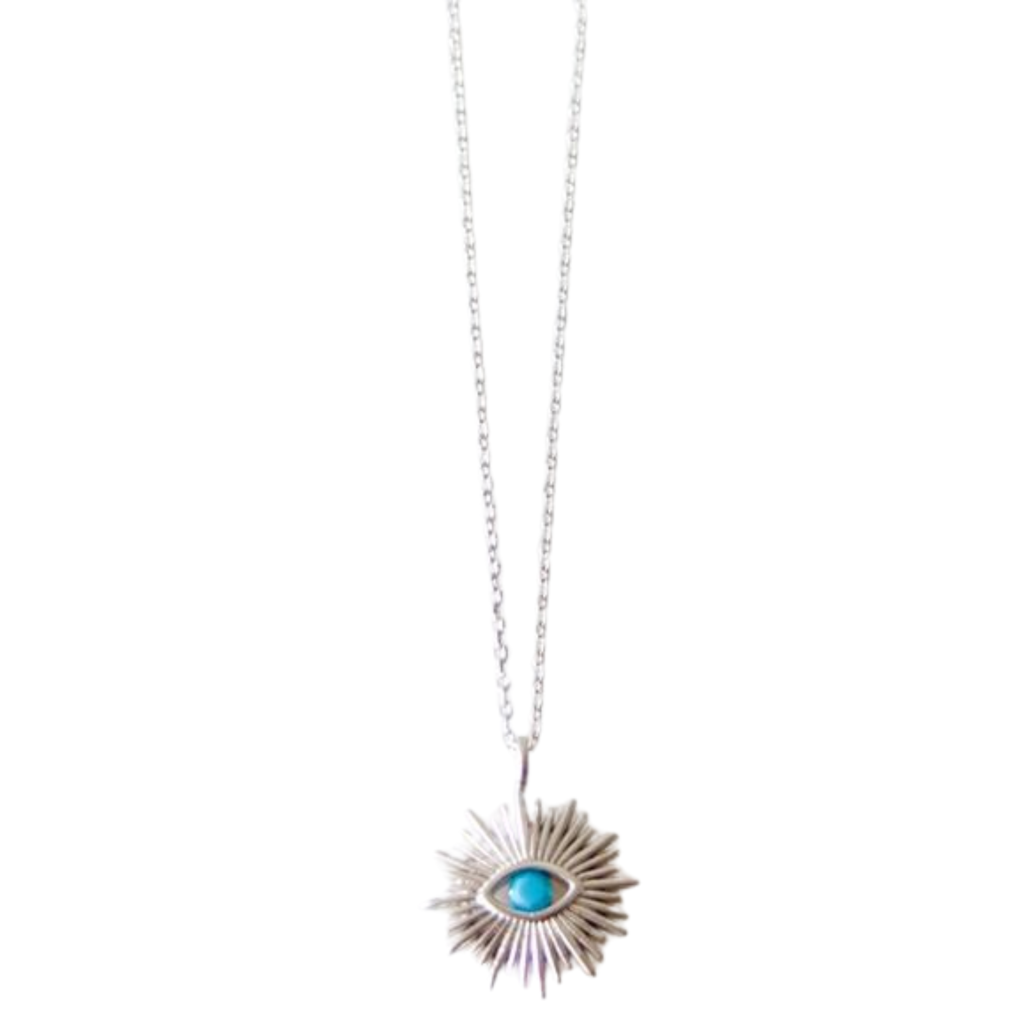 Sun Evil Eye Necklace