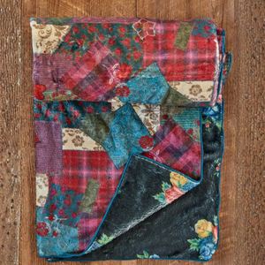 Aspen Patchwork Burgundy