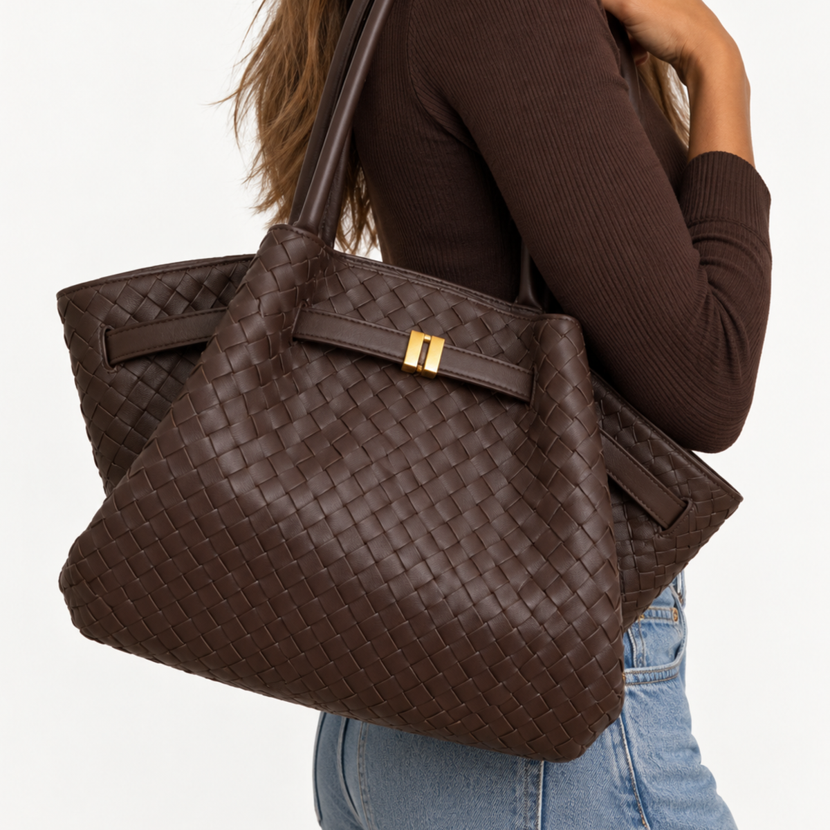 The Verona Woven Tote