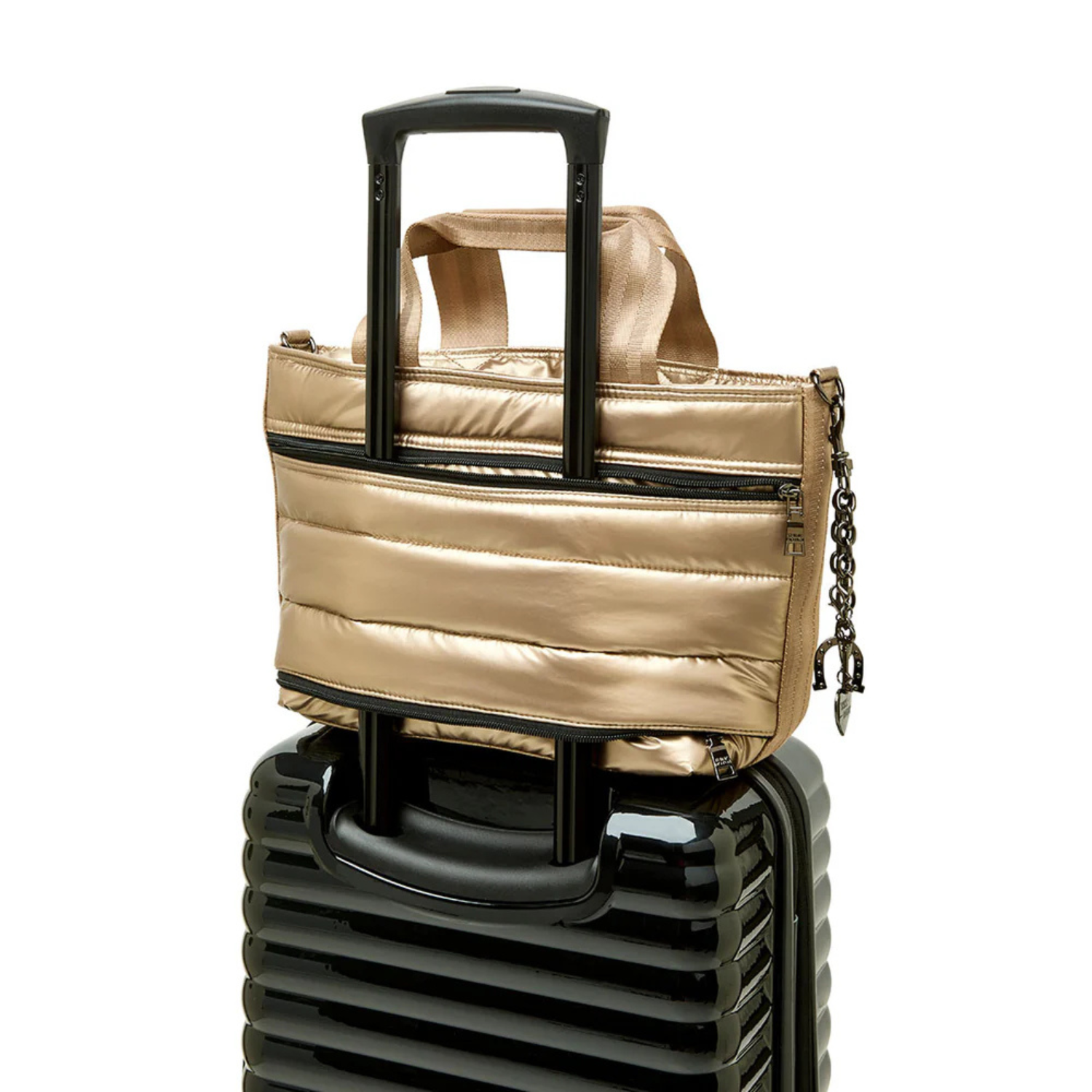 Think Royln Getaway travel bag with sleek design and multiple compartments, perfect for stylish travelers.