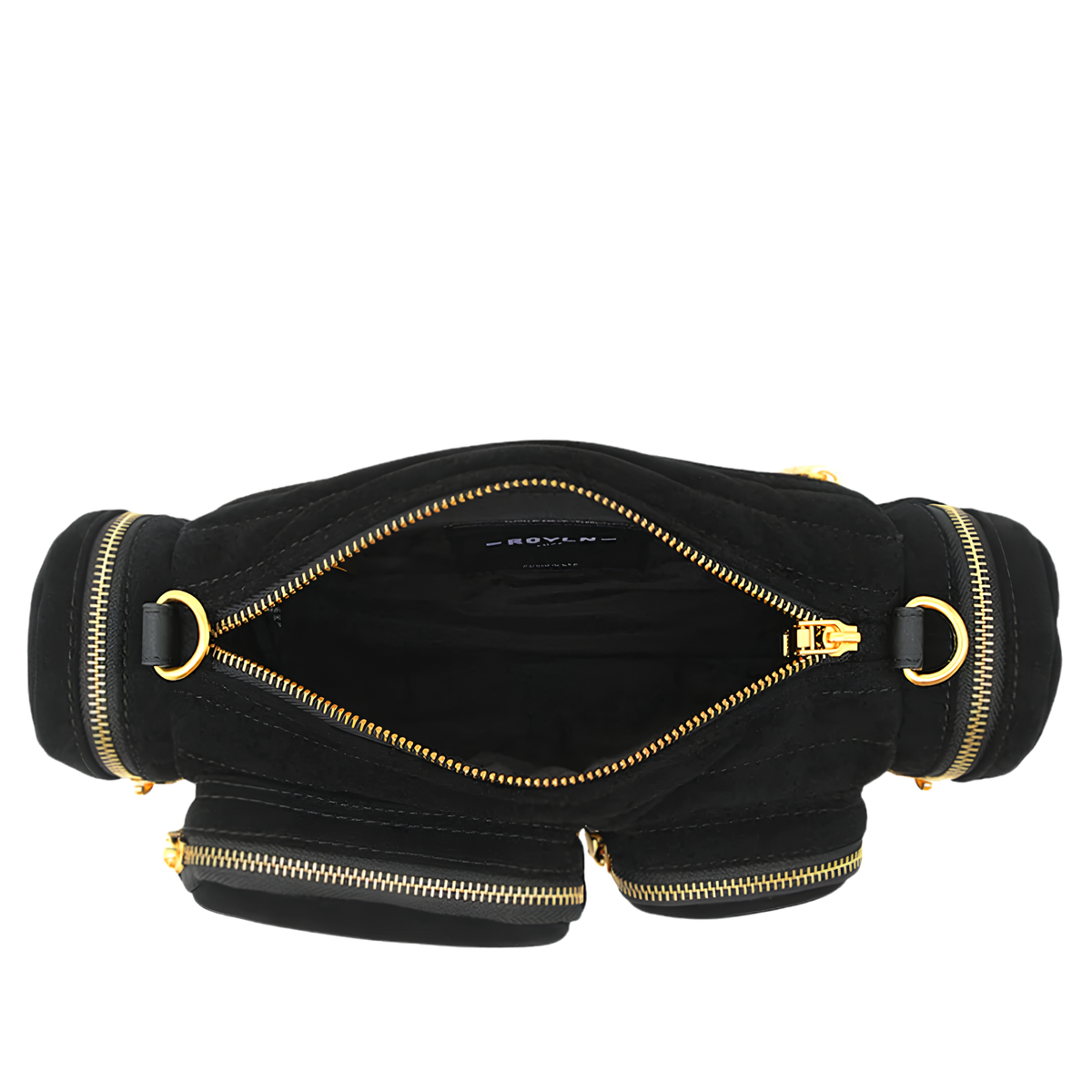 Lady Cargo Black Suede