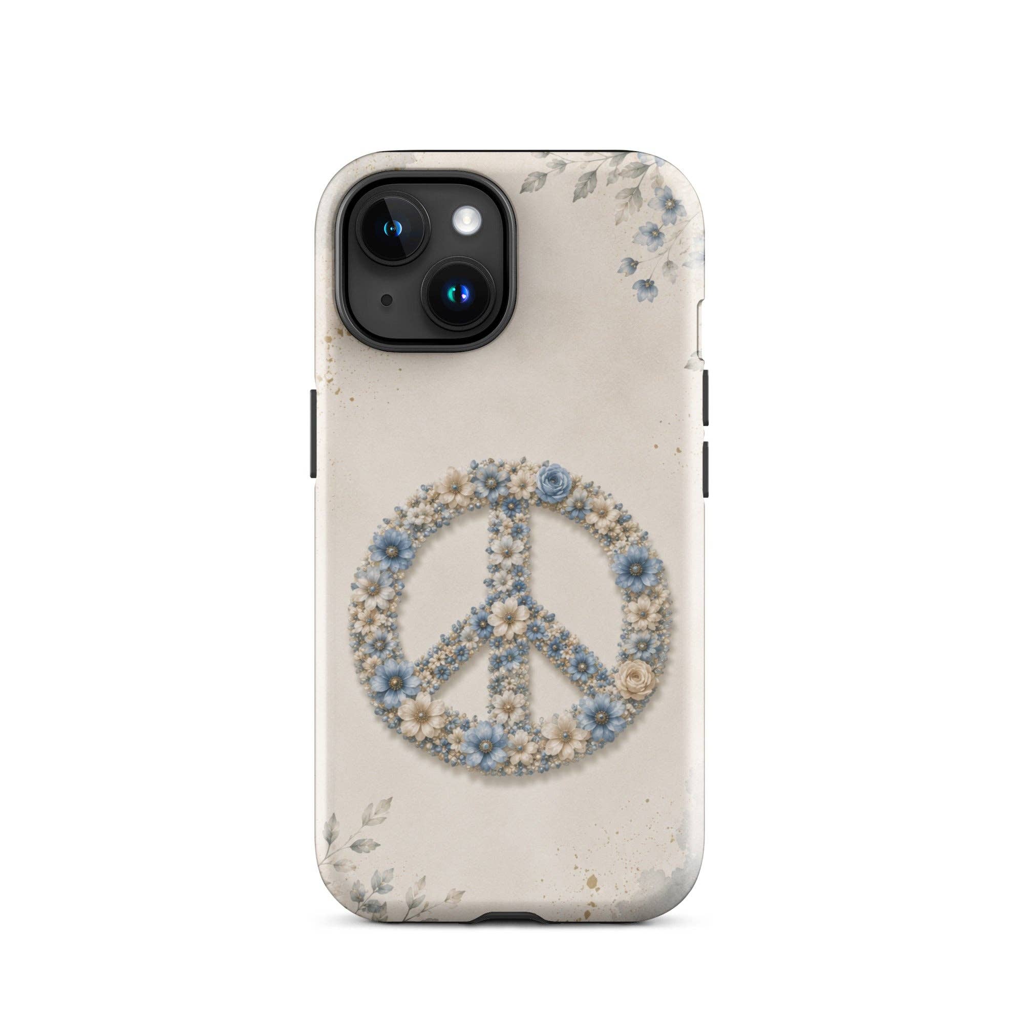 Peace iPhone Case - Lets Bag It x Kiara's Creative