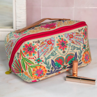 Cream Folk Floral
