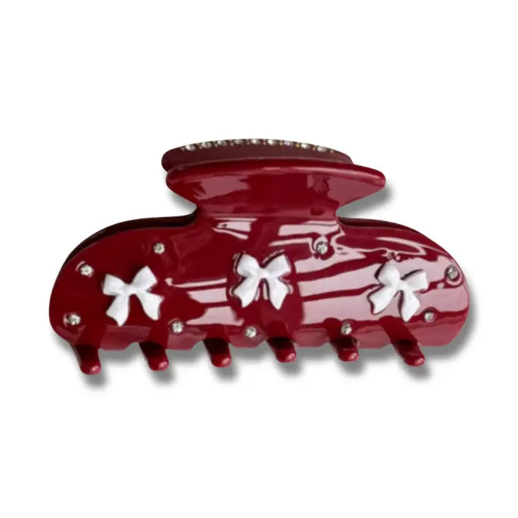 Triple Bow Glitz Clip