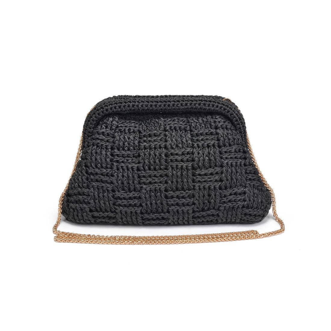 Urban Expressions Annie Clutch in stylish design with a textured finish and gold-tone hardware, perfect for evening outings.
